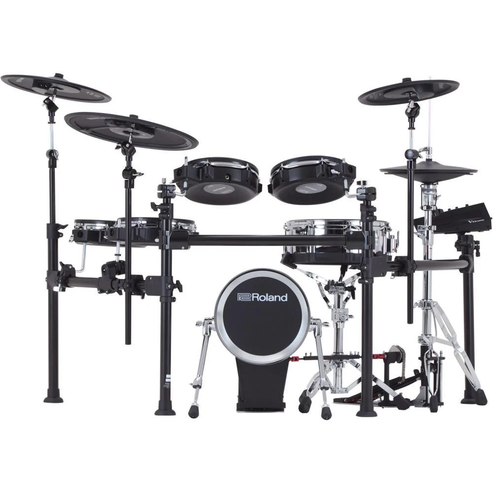 Roland TD713 V-Drums Electronic Drum Kit w/DW 3000 Series Hardware Pack - Image 3