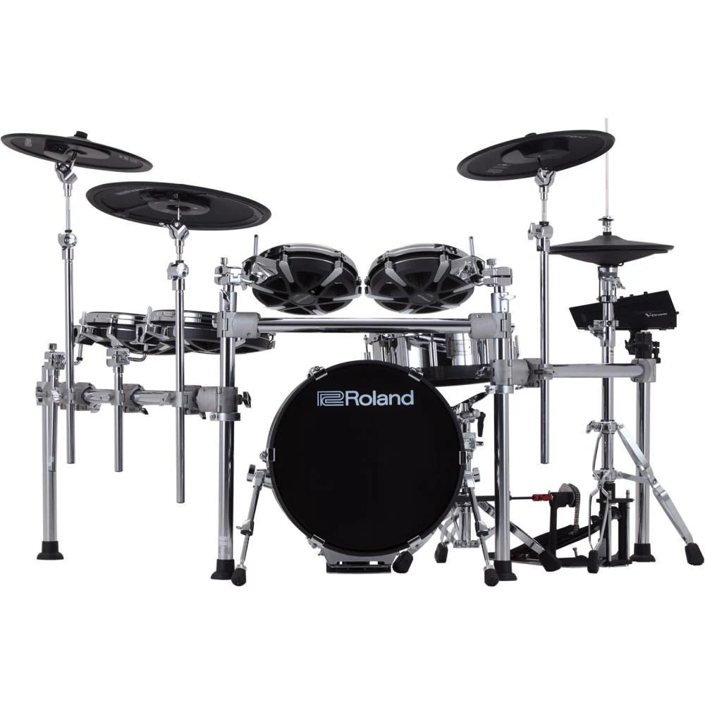 Roland TD716 V-Drums Electronic Drum Kit w/DW 3000 Series Hardware Pack - Image 2