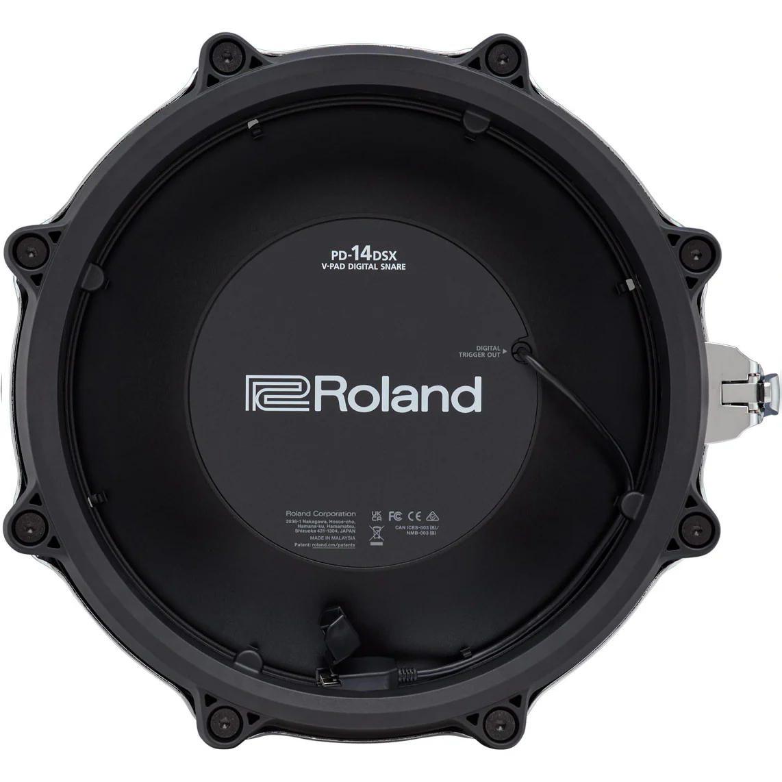 Roland V71 Series 14 Snare V-Pad for V-Drums Electronic Drum Kit - Image 4