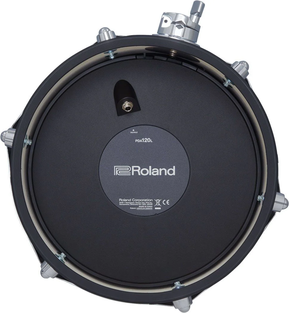Roland VAD300 12 V-Drums Acoustic Design Compact Tom Pad (PDA120LBK) - Image 2