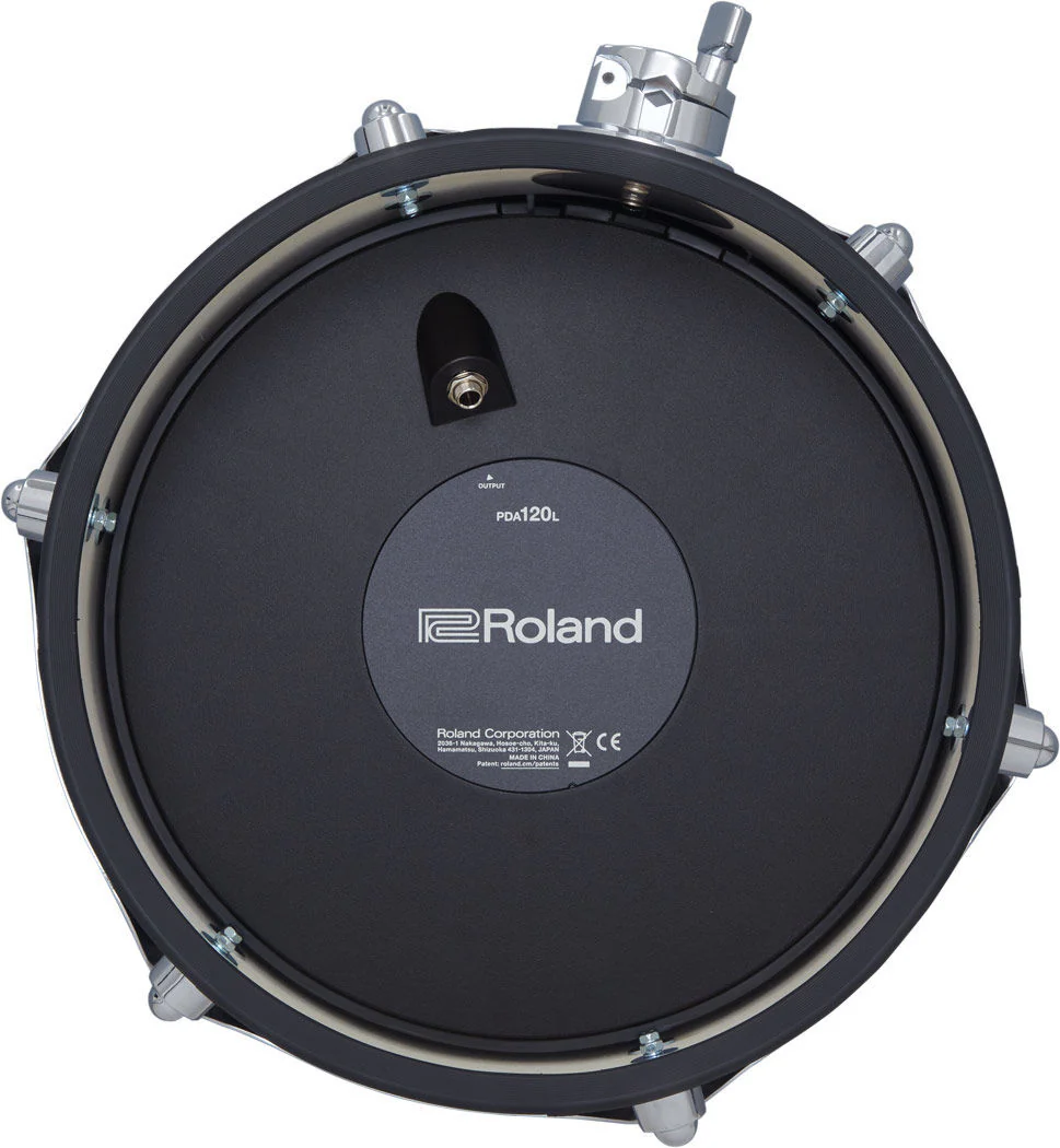 Roland VAD300 12 V-Drums Acoustic Design Compact Tom Pad (PDA120LBK) - Image 3