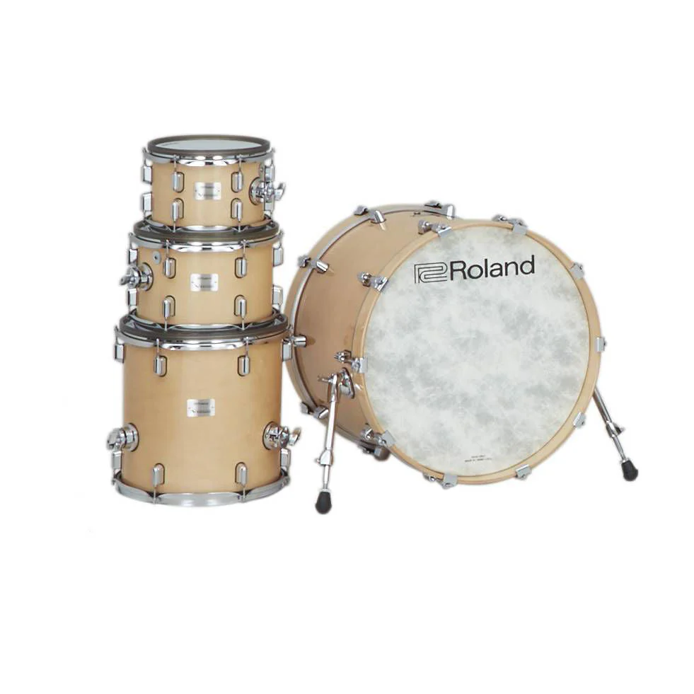 Roland VAD706 V-Drums Acoustic Design Electronic Drum Kit in Gloss Natural - Image 3