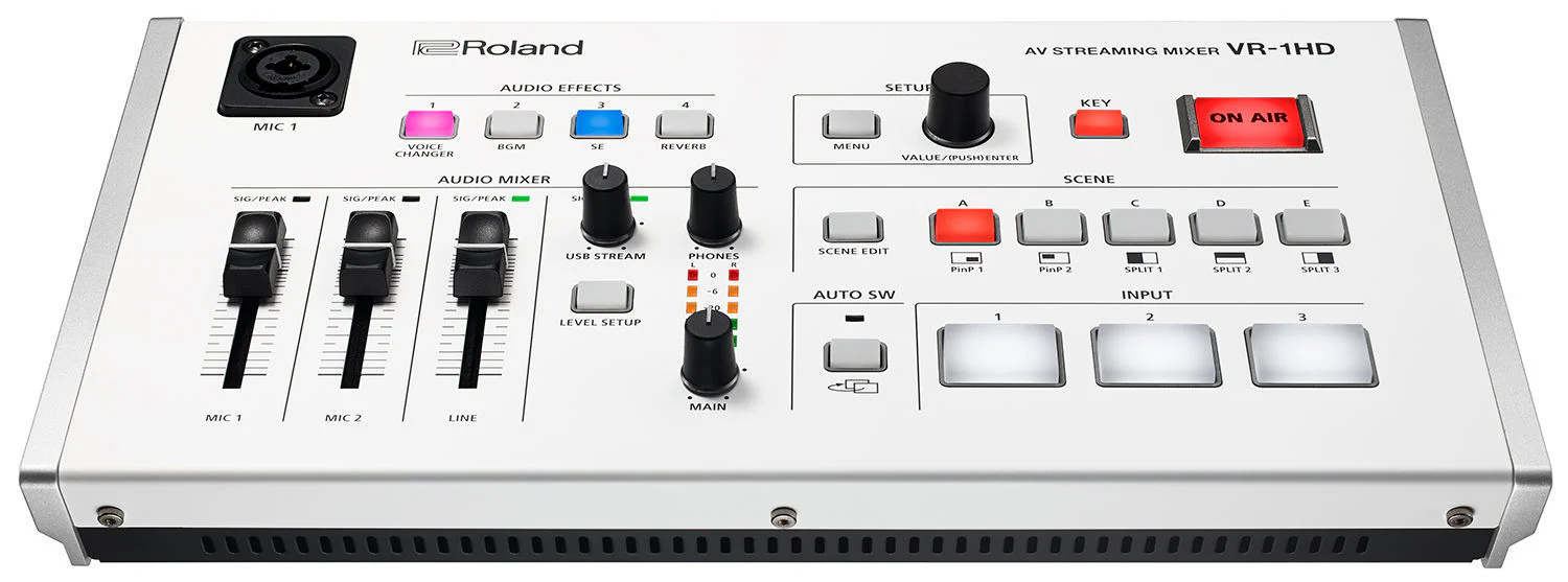 Roland VR-1HD 3-Channel HD AV Streaming Mixer - Image 6