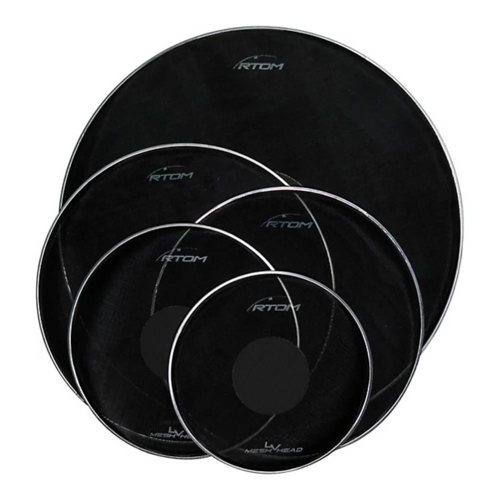 RTOM LVMHKIT Mesh Low Volume Drumhead Pack 10-12-14-16-22in - Image 2