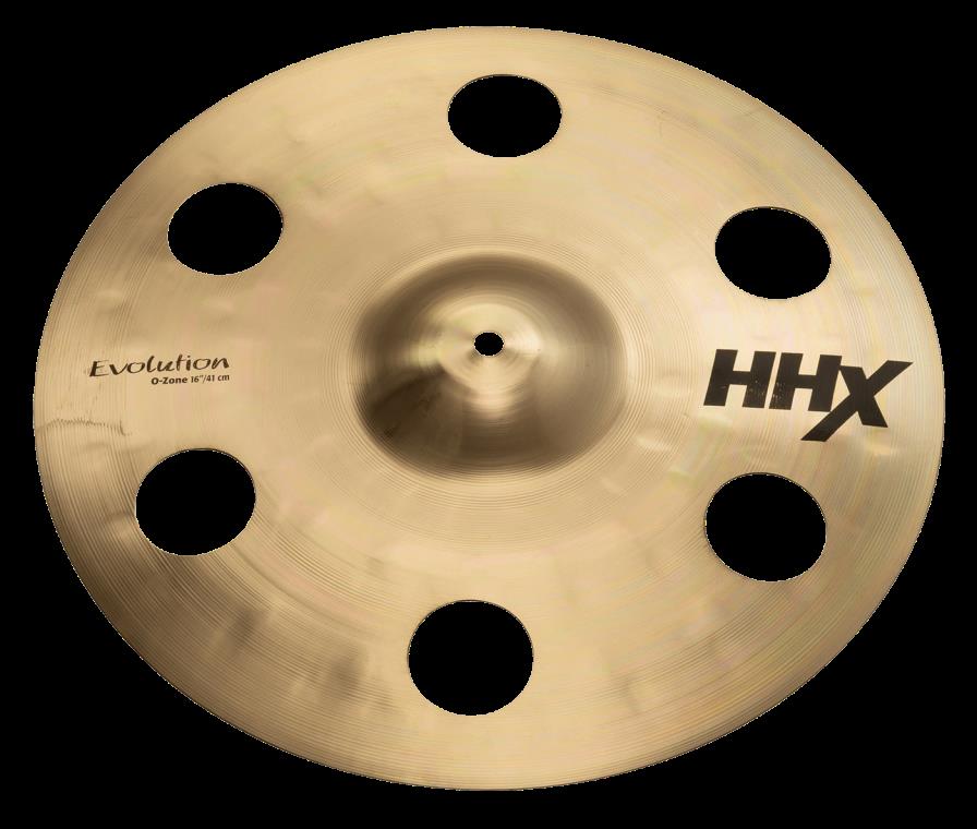 Sabian 11600XEB HHX 16 Inch Evolution O-Zone Crash Cymbal - Image 2