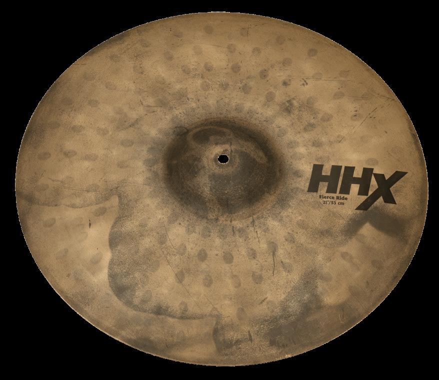 Sabian 12112XNJM HHX 21 inch Fierce Ride Cymbal - Image 2