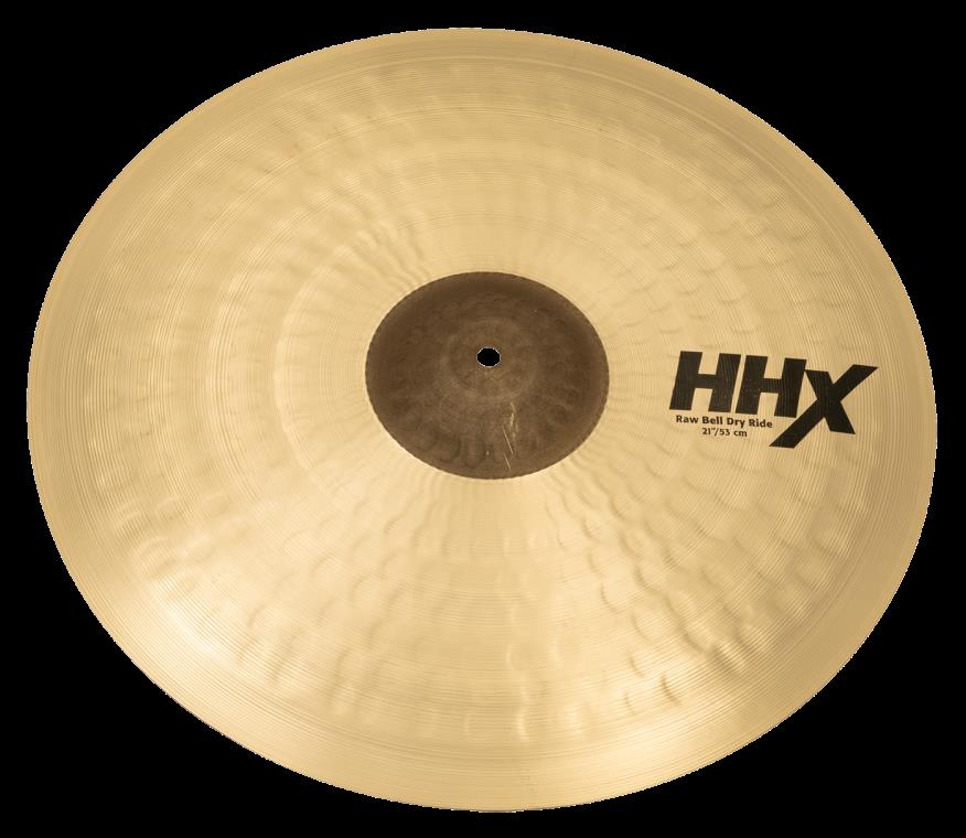Sabian 12172XN HHX 21 inch Raw Bell Dry Ride Cymbal - Image 2