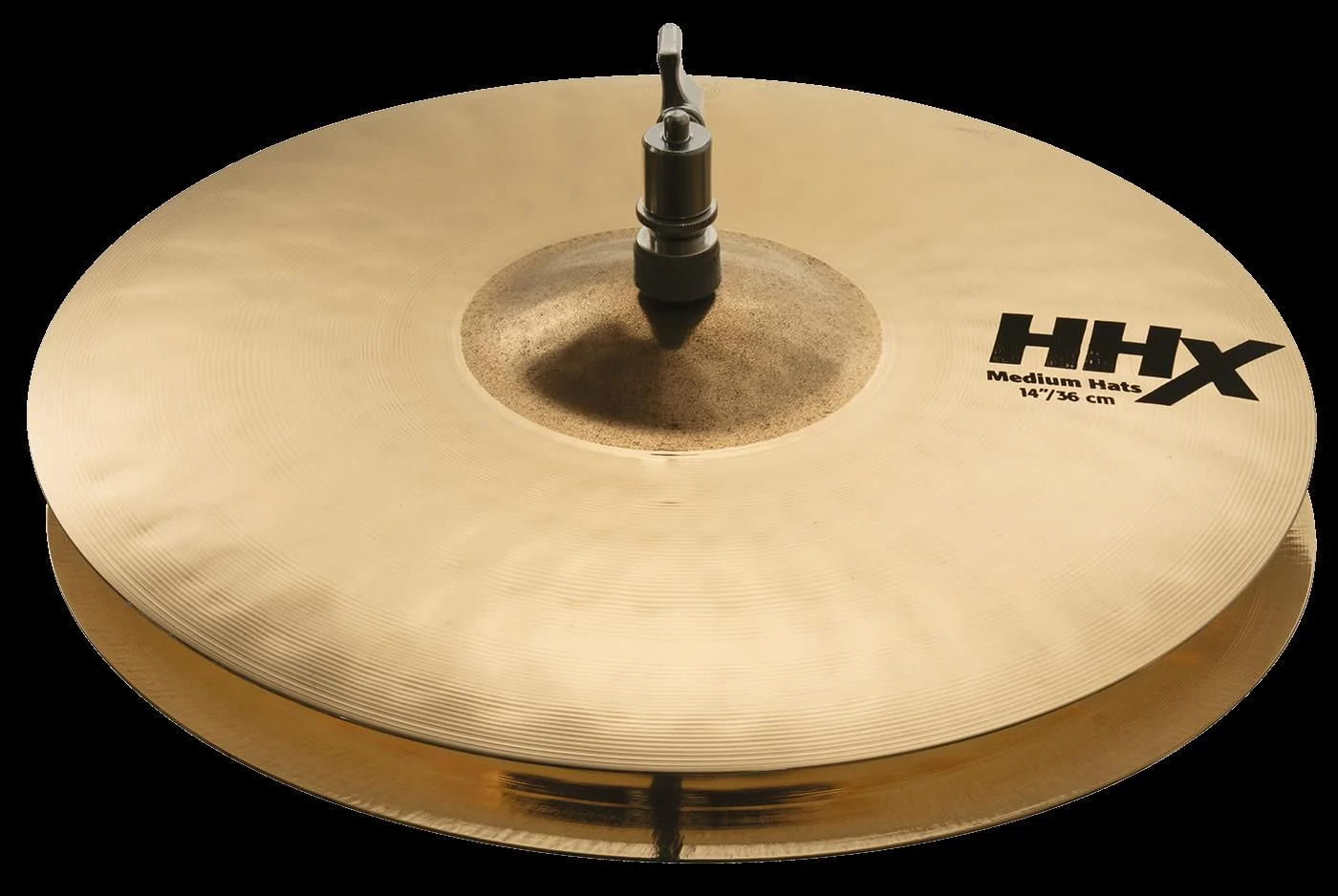 Sabian 14" HHX Medium Hi Hats -  Brilliant Finish