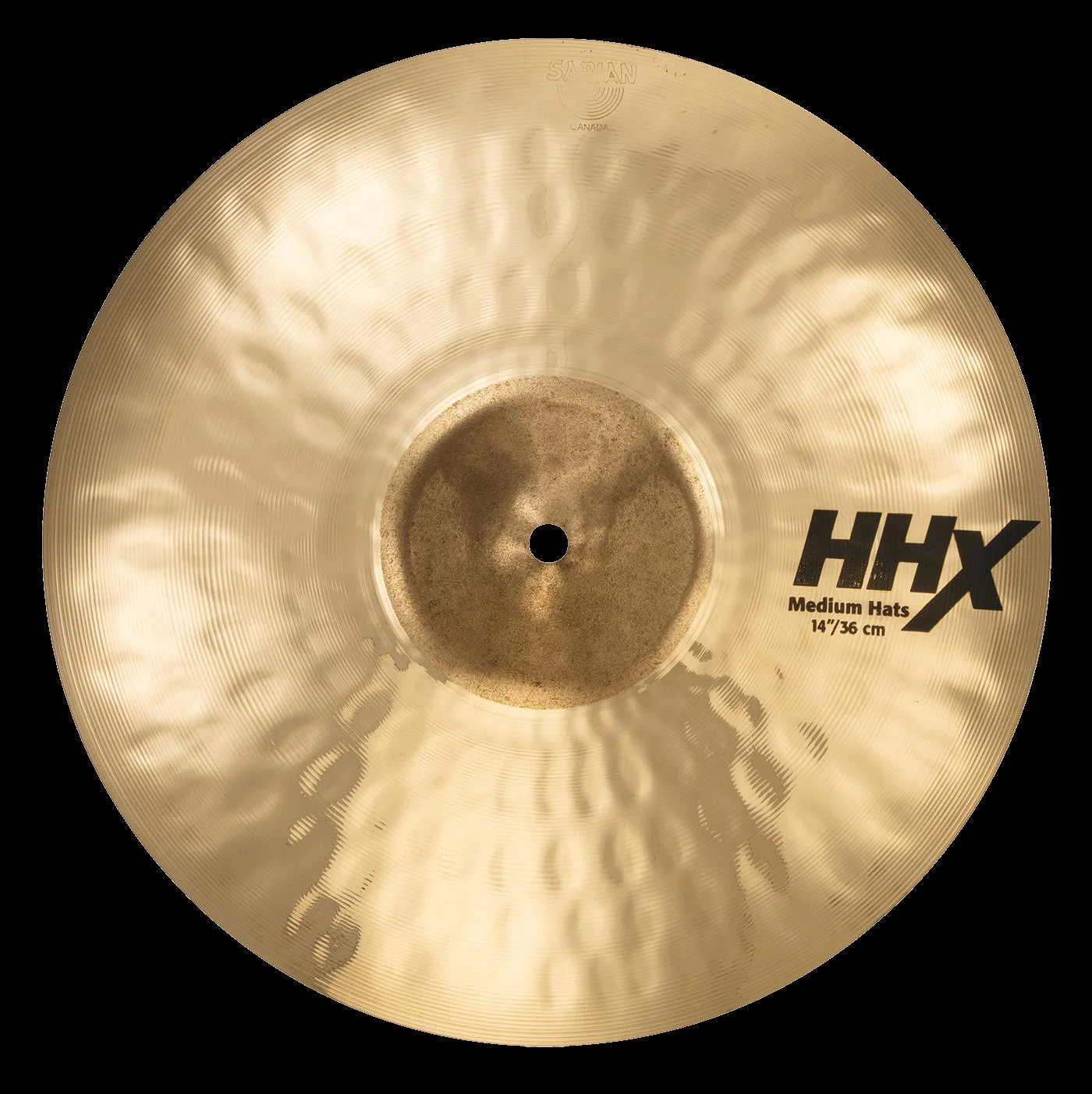 Sabian 14" HHX Medium Hi Hats -  Brilliant Finish - Image 6