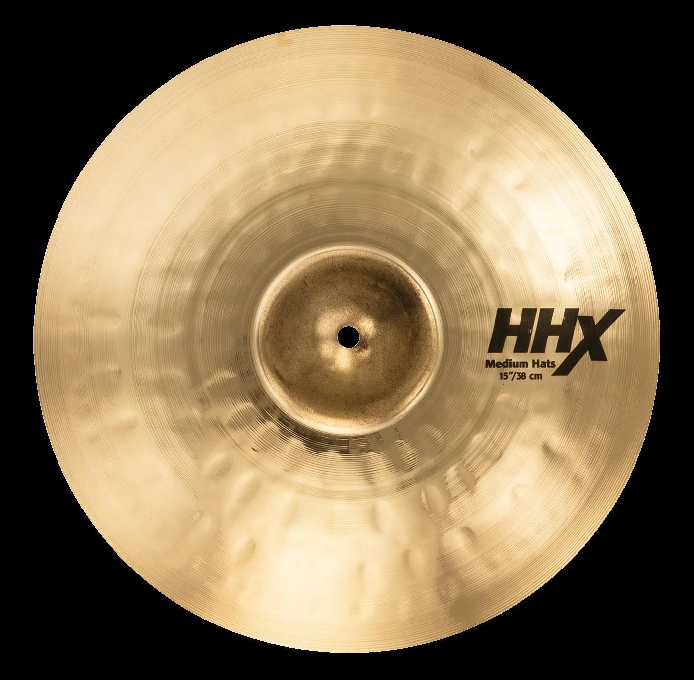 Sabian 15" HHX Medium Hi Hats - Brilliant Finish - Image 2
