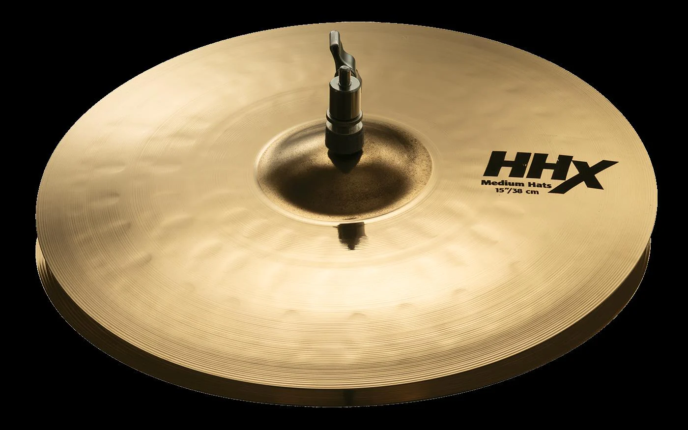 Sabian 15" HHX Medium Hi Hats - Brilliant Finish - Image 6