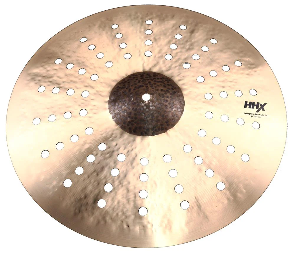 Sabian 18 inch HHX Complex Aero Crash Cymbal - Image 2