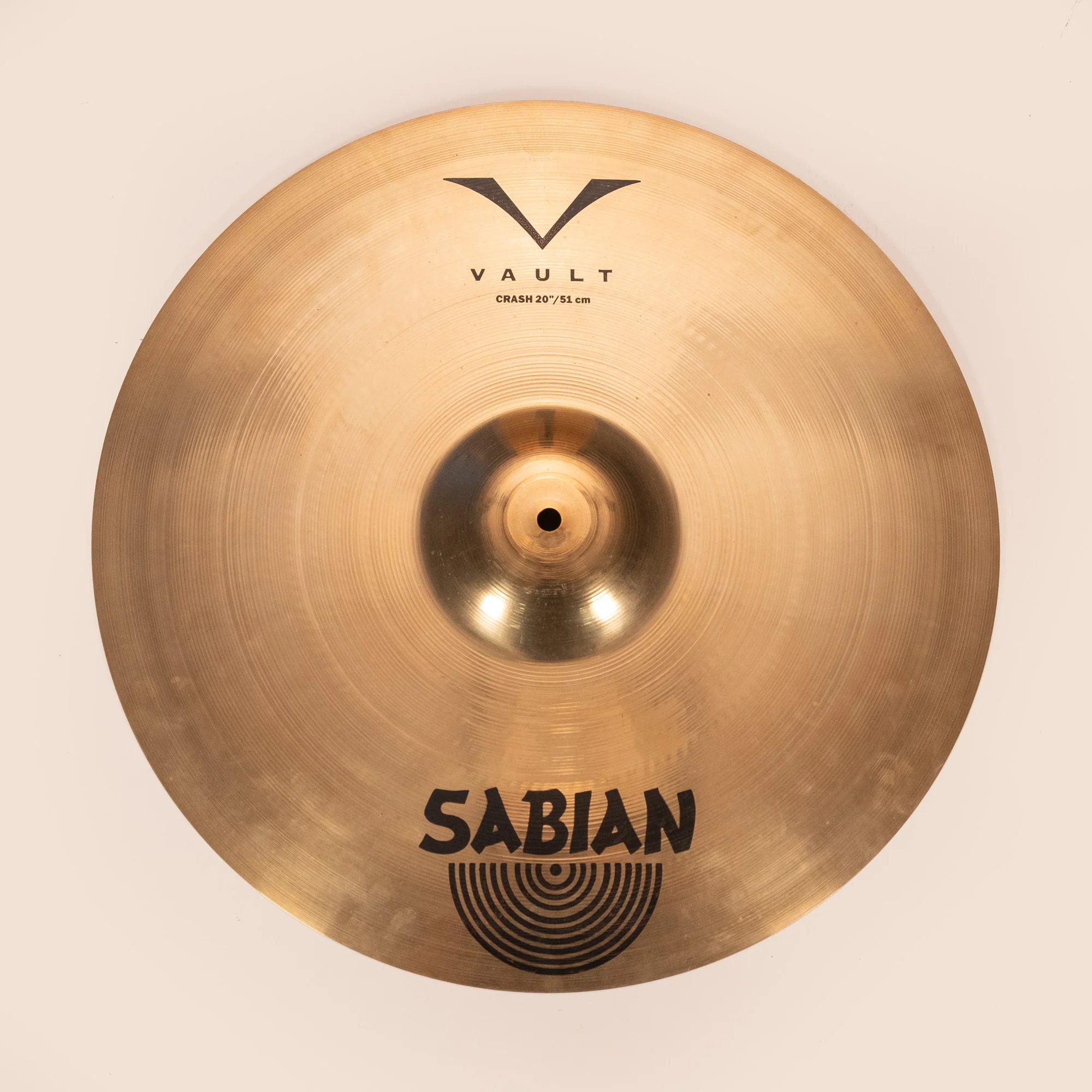 Sabian Vault 20 inch Crash Cymbal Brilliant Finish '05 - '11 - Preloved