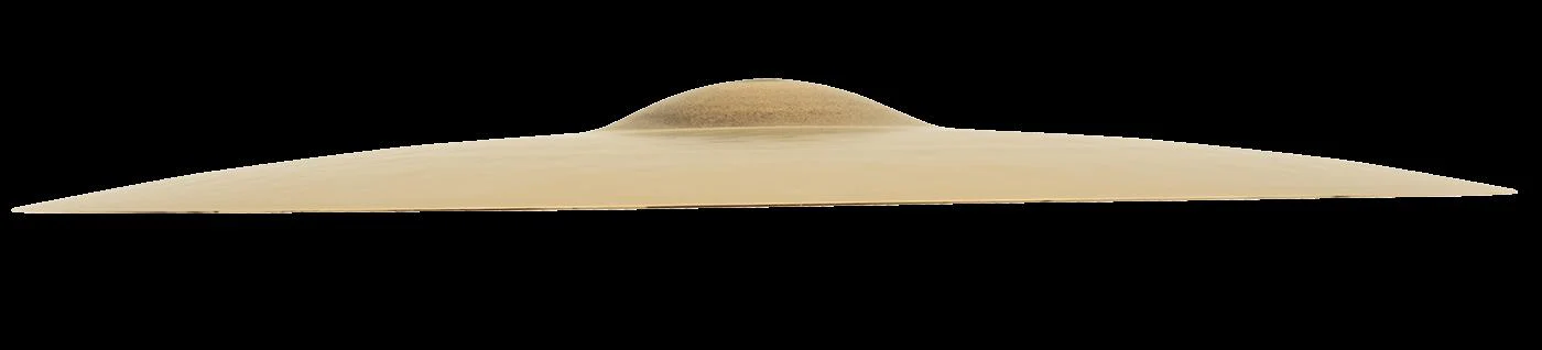 Sabian 21" HHX Thin Ride Cymbal - Brilliant Finish - Image 4
