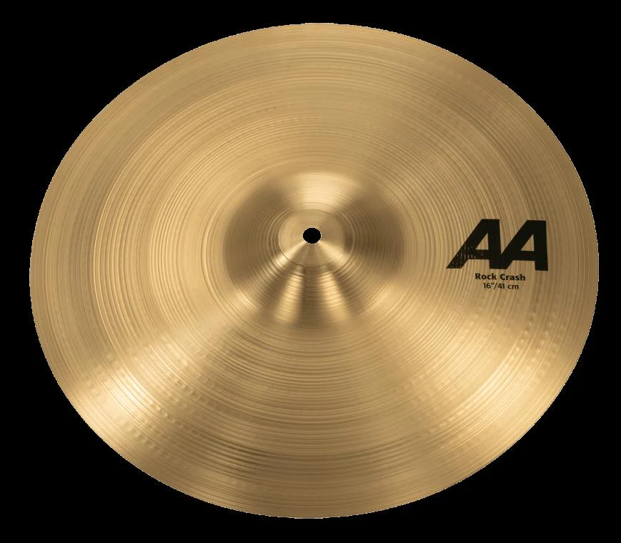 Sabian 21609 AA 16 Inch Rock Crash Cymbal - Image 2