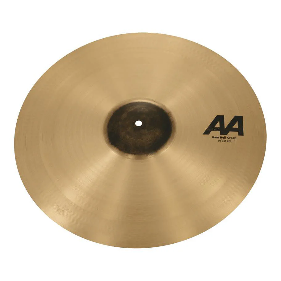 Sabian 2200772 AA 20 Inch Raw Bell Crash Cymbal - Image 2