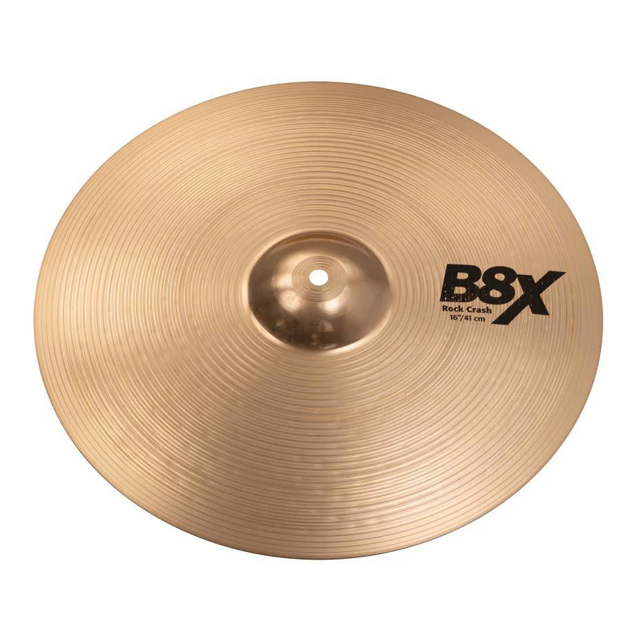 Sabian 41609X B8X 16 Inch Rock Crash Cymbal - Image 2