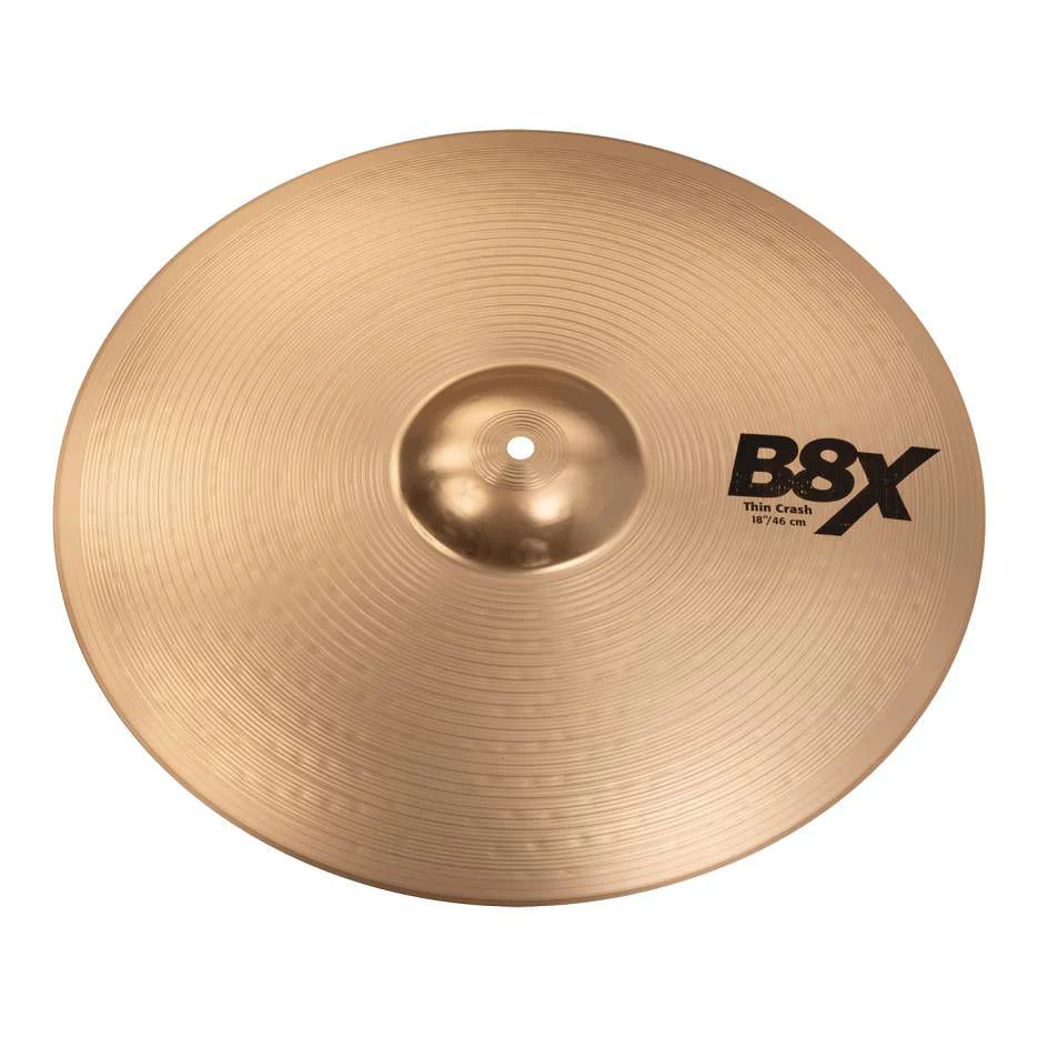 Sabian 41806X B8X 18 Inch Thin Crash Cymbal - Image 2