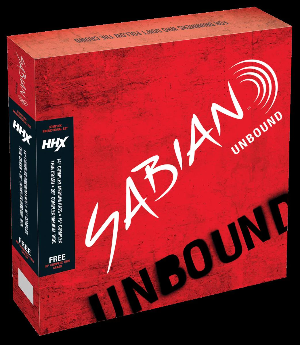 Sabian HHX Complex Promotional Cymbal Set 14/16/18/20 - Image 4