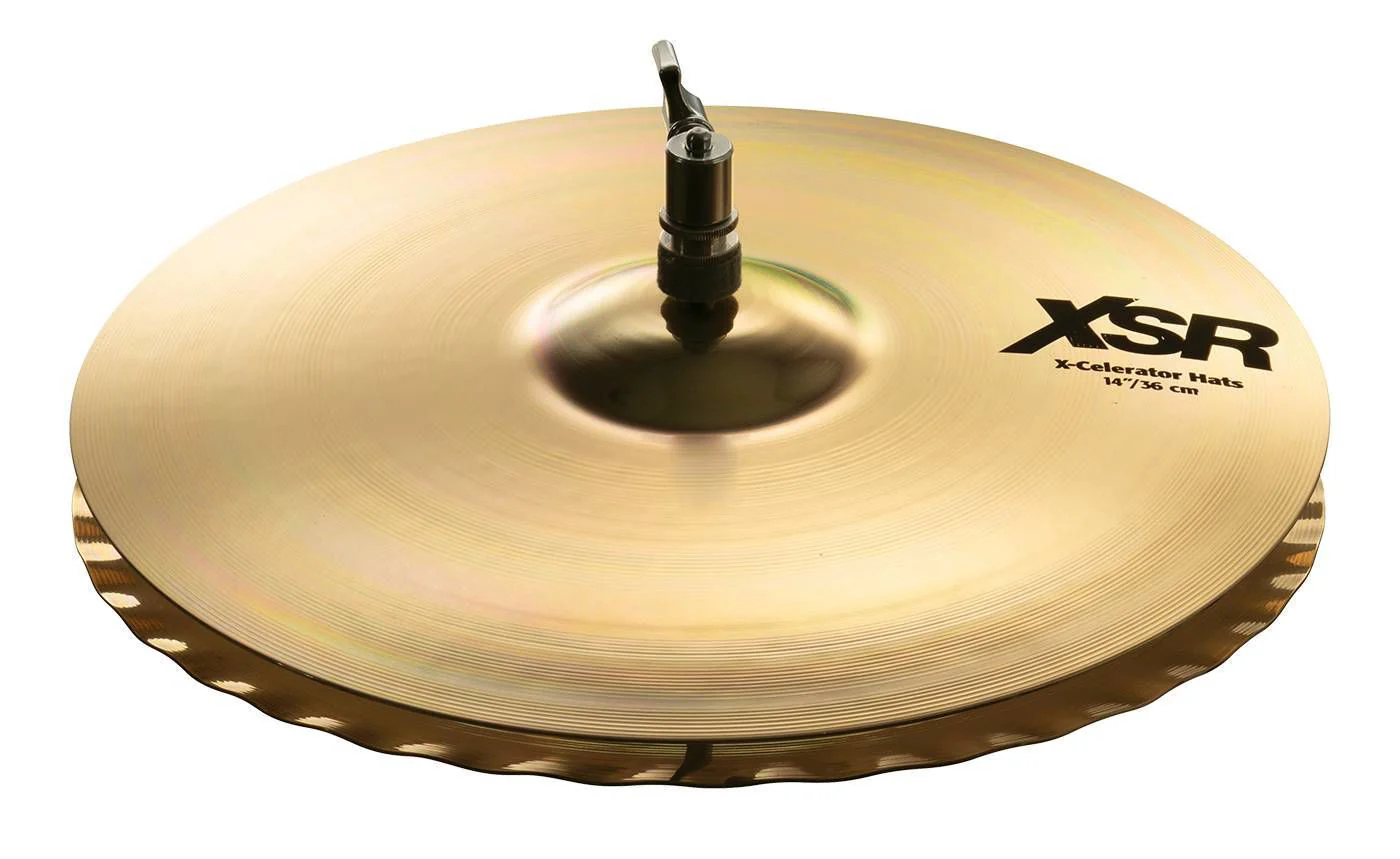 Sabian XSR1402LB XSR 14 Inch X-Celerator Hi-Hats Cymbals - Image 2