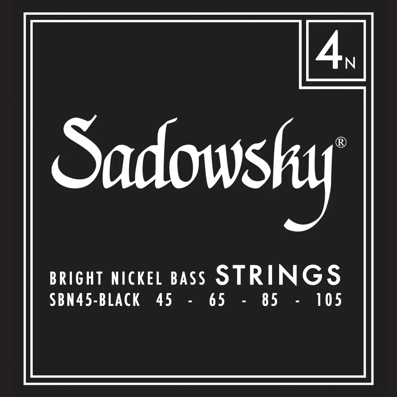 Sadowsky Black Label 4-Str Bass Strings Nickel Wound (45-105) - Image 2
