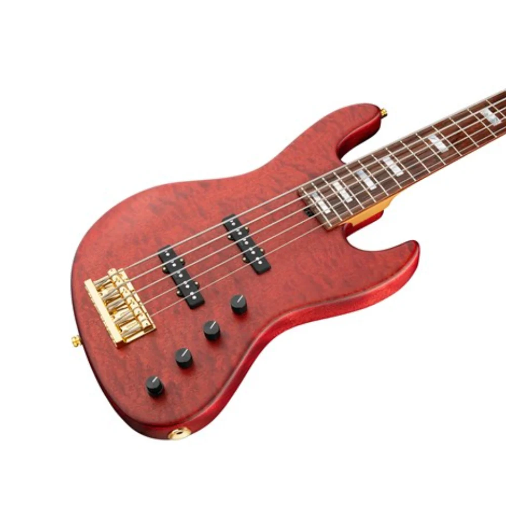Sadowsky Limited Edition 2023 Metro Line Standard J-Style Bass Guitar in Majestic Red Transparent Satin - Image 5