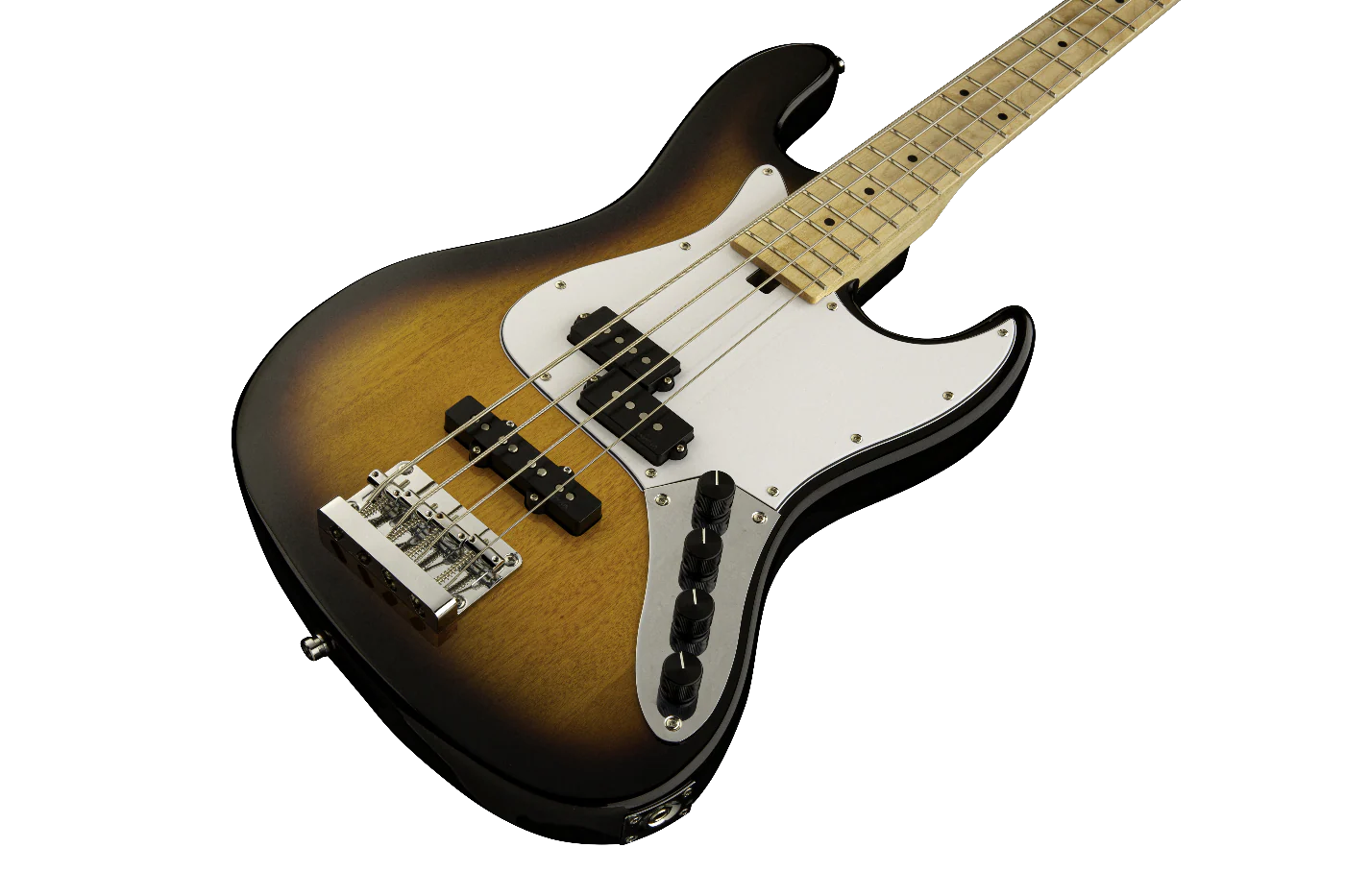 Sadowsky Metro Express 21 Fret Hybrid P/J 4-String Bass Vintage Sunburst High Polish - Image 4