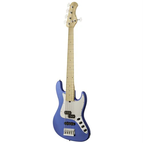 Sadowsky Metro Express 21 Fret Hybrid P/J 5-String Bass Ice Blue Metallic - Image 3