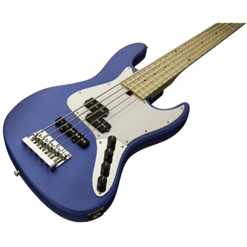 Sadowsky Metro Express 21 Fret Hybrid P/J 5-String Bass Ice Blue Metallic - Image 4