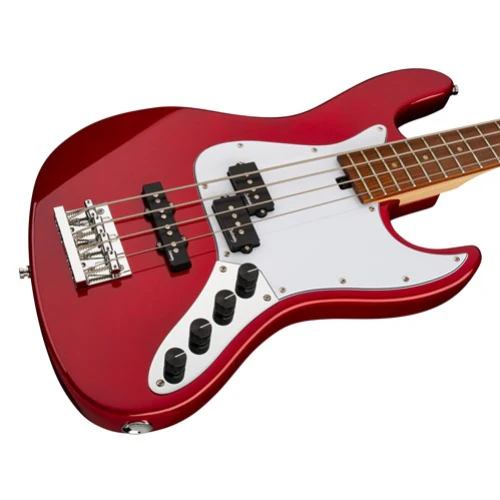 Sadowsky Metro Express 21-Fret Hybrid PJ Bass - Candy Apple Red High Polish - Image 4