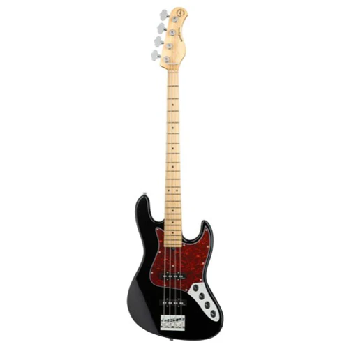 Sadowsky Metro Express 21-Fret Vintage JJ Bass with Maple Neck - Solid Black High Polish