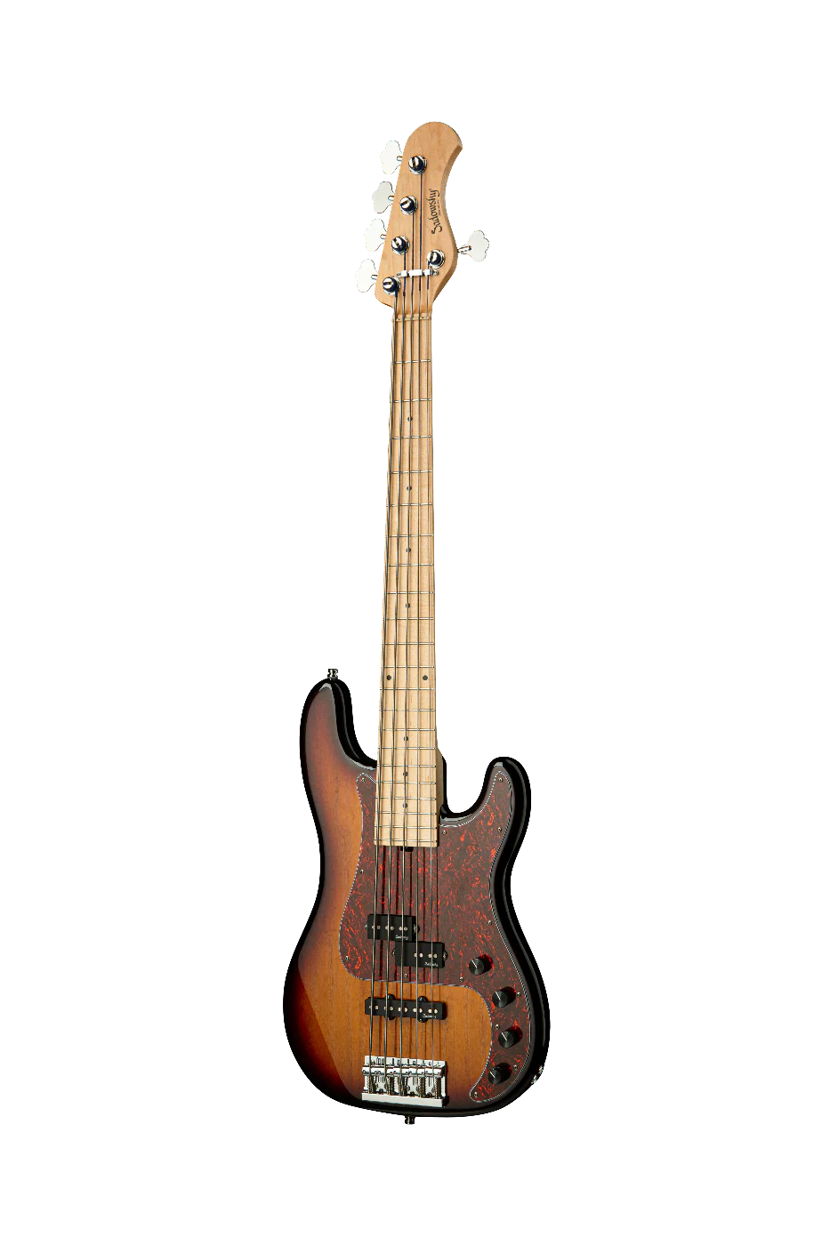 Sadowsky Metro Line 21 Fret Hybrid P/J Ash 5-String Bass Vintage Sunburst High Polish Ash