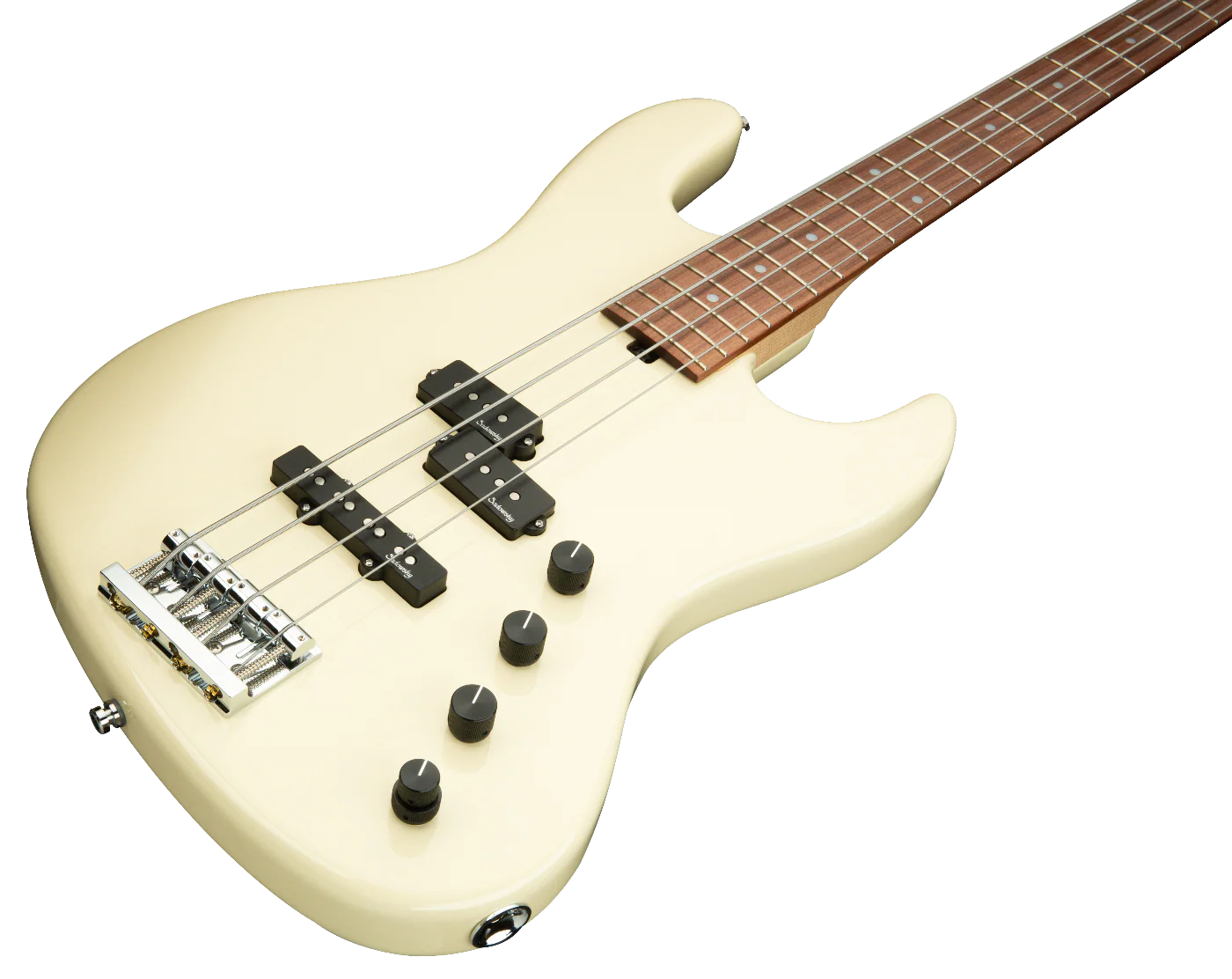 Sadowsky Metro Line 21 Fret Verdine White 4-String Bass Guitar Olympic White - Image 4