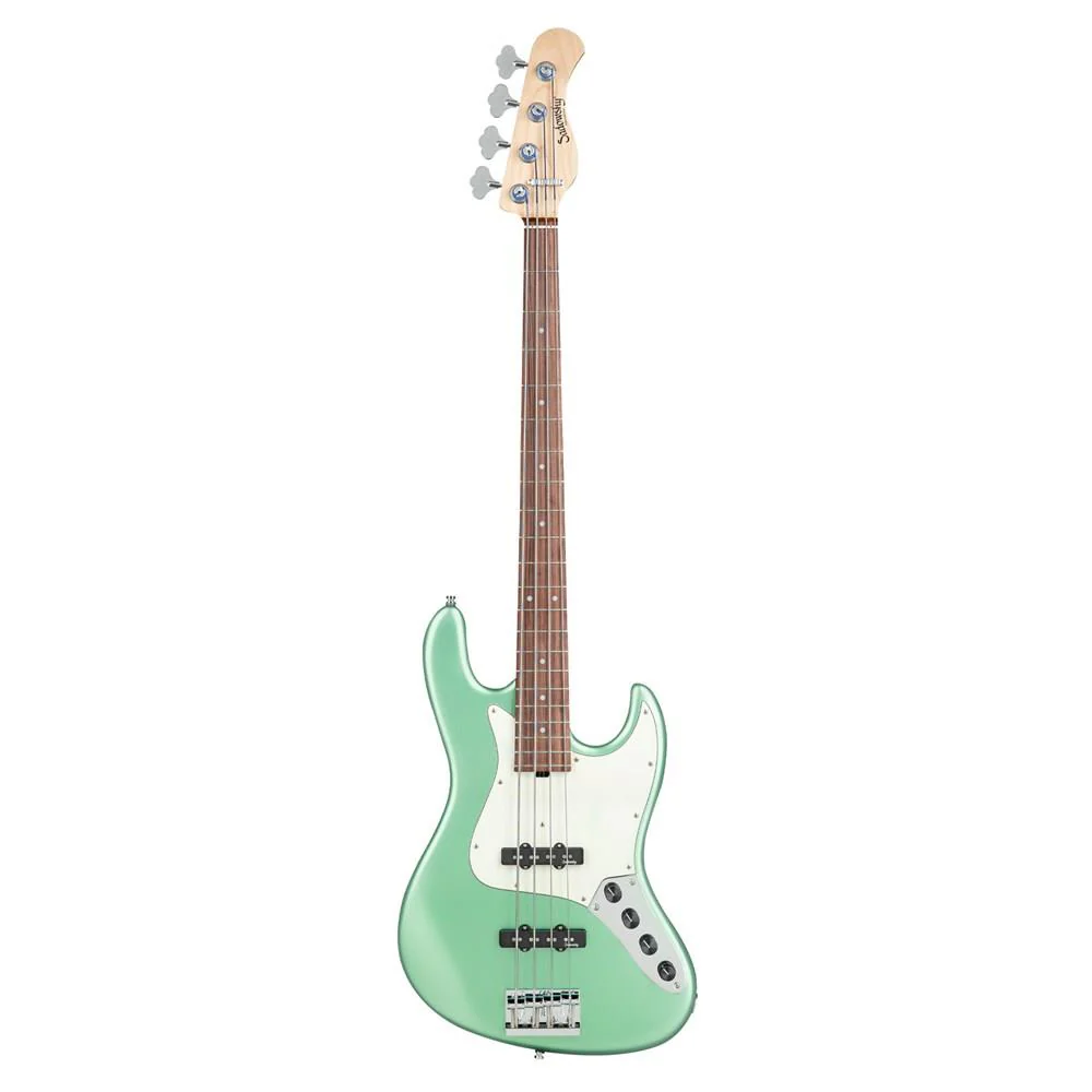 Sadowsky Metro Line 21 Fret Vintage J/J 4-String Bass Guitar Sage Green Satin - Image 5