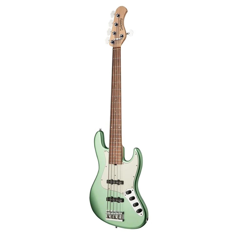 Sadowsky Metro Line 21 Fret Vintage J/J 5-String Bass Guitar Sage Green Satin - Image 6