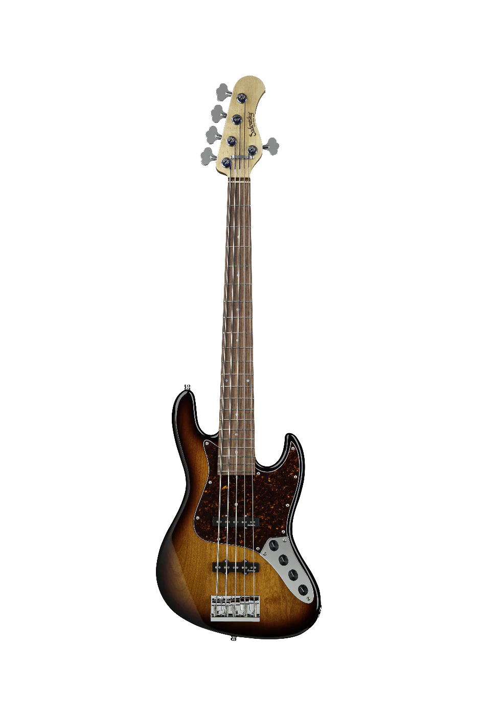 Sadowsky Metro Line 21 Fret Vintage J/J 5-String Bass Guitar Vintage Sunburst