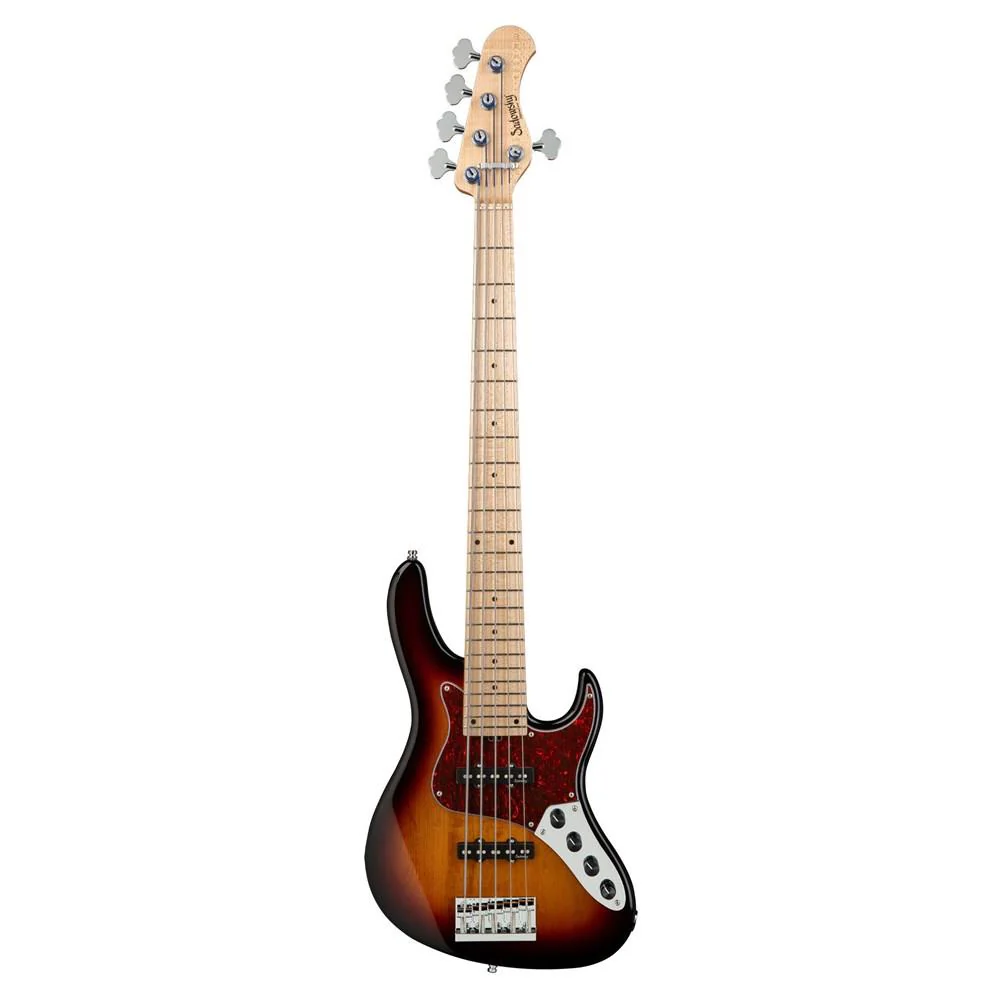 Sadowsky Metro Line 24 Fret Vintage J/J 5-String Bass Guitar Vintage Sunburst - Image 2