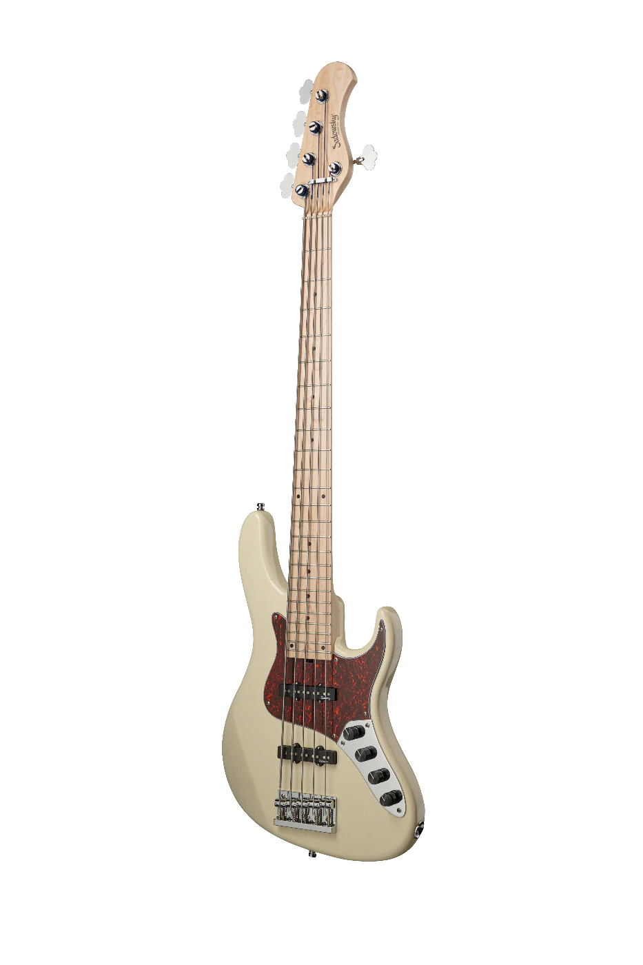 Sadowsky MetroLine 21 Fret Vintage J/J 5-String Bass Guitar Olympic White - Image 3