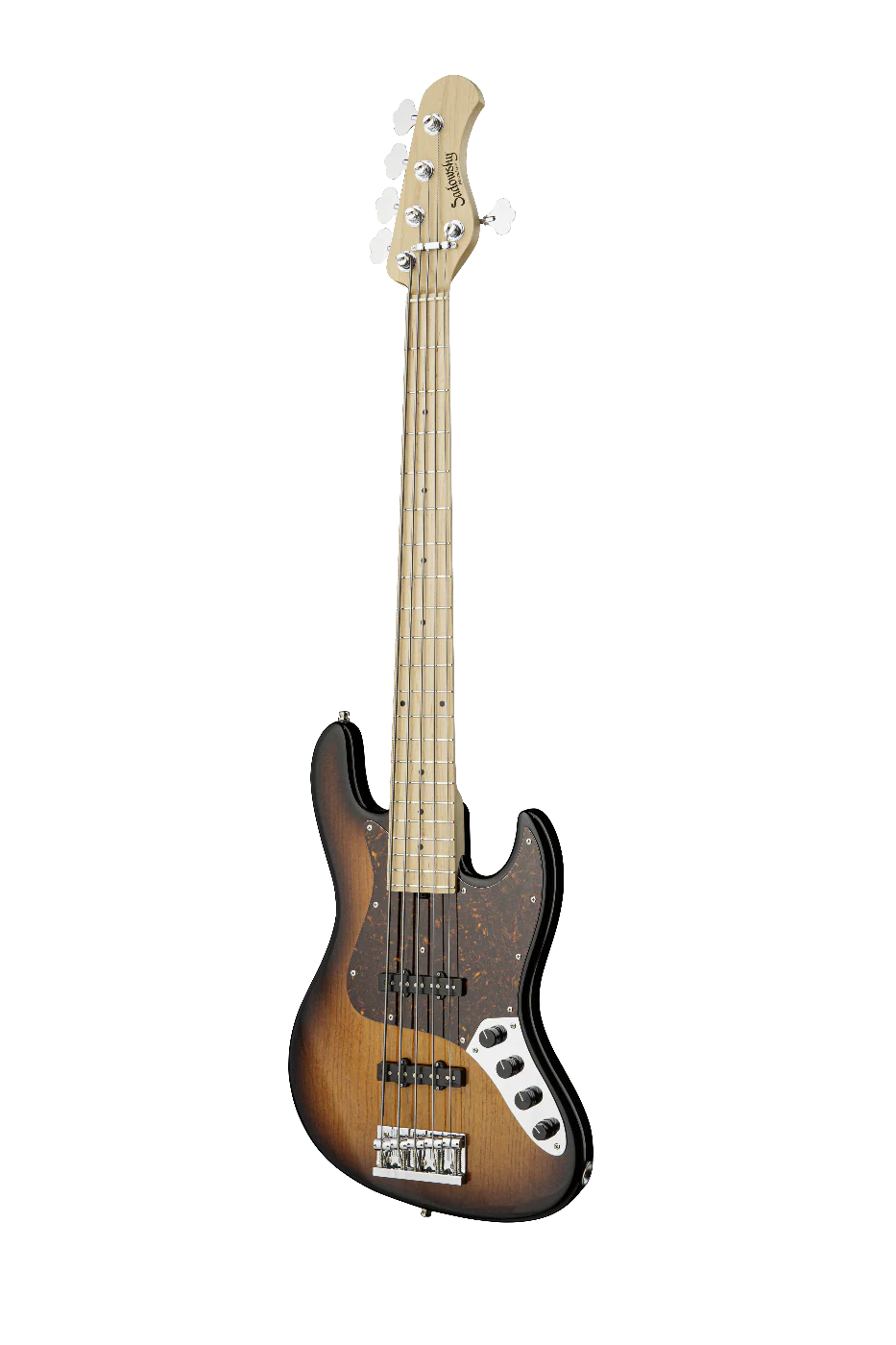 Sadowsky MetroLine 21 Fret Vintage J/J 5-String Bass Guitar Vintage Sunburst