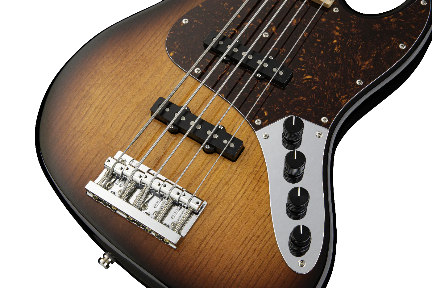 Sadowsky MetroLine 21 Fret Vintage J/J 5-String Bass Guitar Vintage Sunburst - Image 5