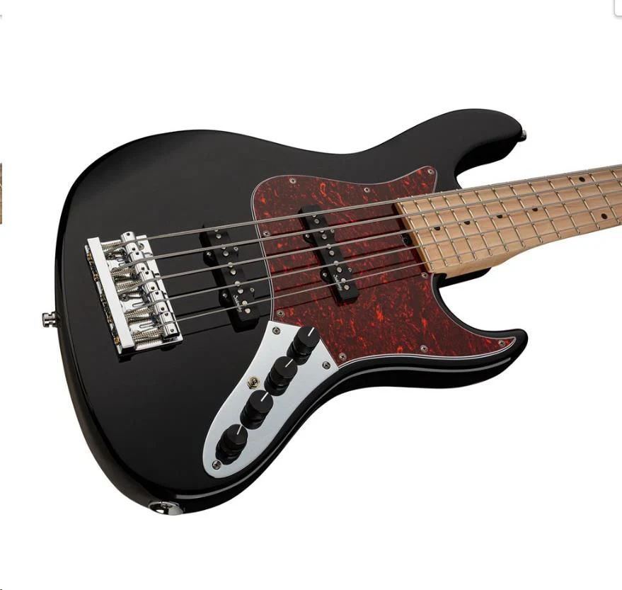 Sadowsky MetroLine 22 Fret Will Lee 5-String Bass Solid Black High Polish - Image 3