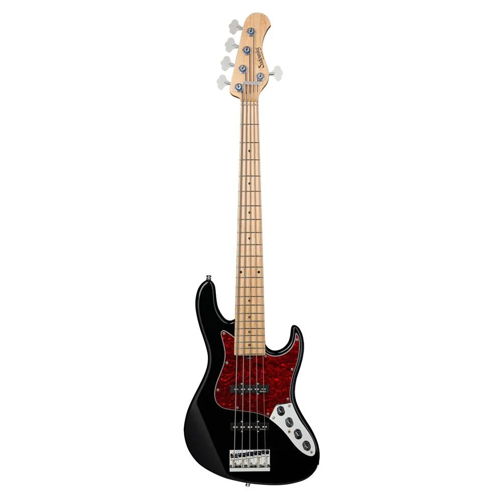 Sadowsky MetroLine 22 Fret Will Lee 5-String Bass Solid Black High Polish - Image 4