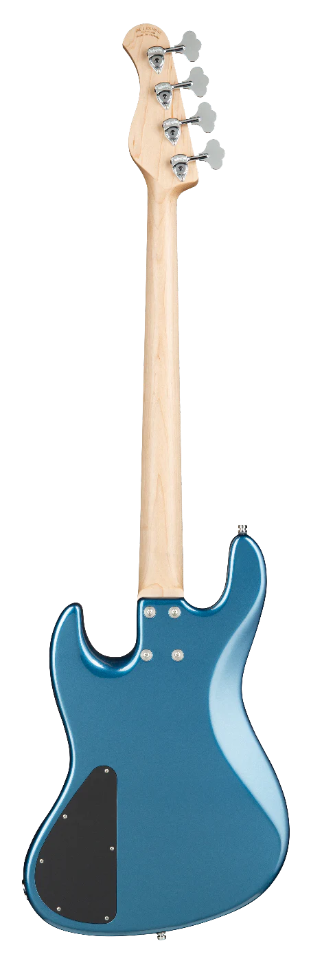 Sadwosky MetroLine 21 Fret Vintage J/J 4-String Bass Guitar Blue Metallic - Image 2