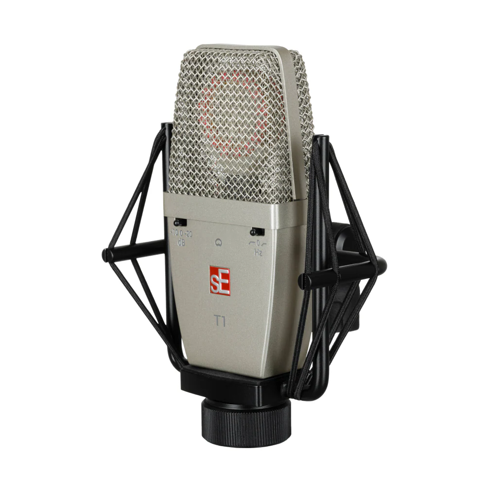 sE Electronics T1 Cardioid Large Diaphragm Condenser Microphone - Pair - Image 2