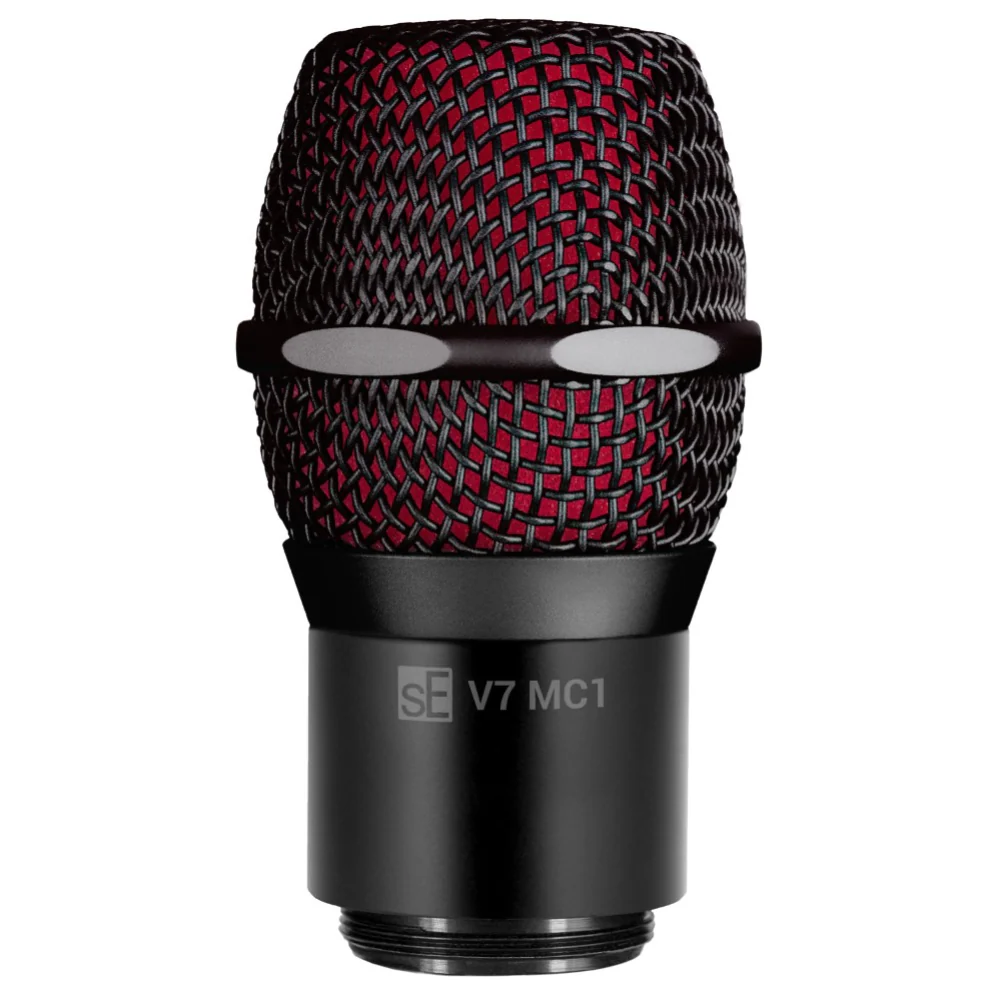 sE Electronics V7MC1 Supercardioid Dynamic Microphone Capsule for Shure Wireless Systems - Black