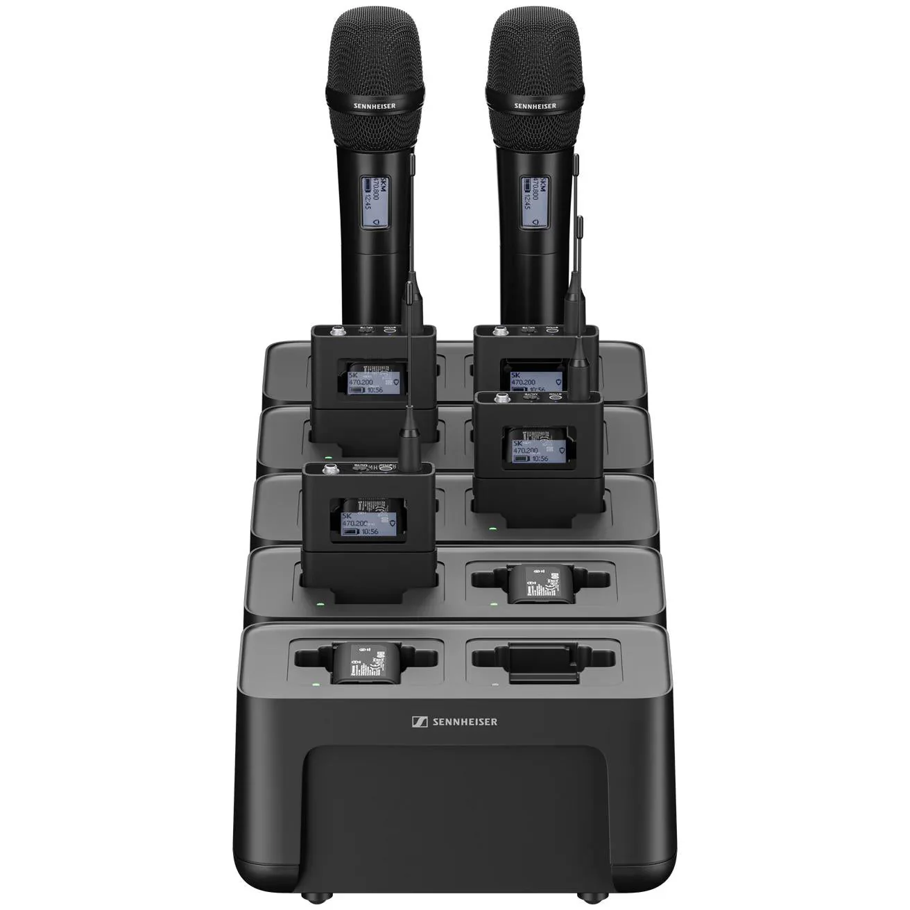 Sennheiser CHG 70N-C Two-Slot Network Charger Kit for EW-DX with Cascade (no PSU) - Image 2