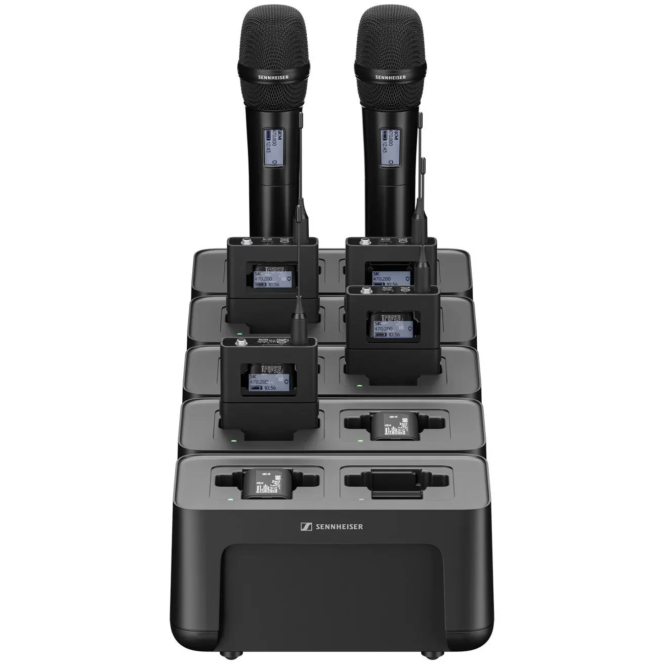 Sennheiser CHG 70N-C Two-Slot Network Charger Kit for EW-DX with Cascade (no PSU) - Image 3