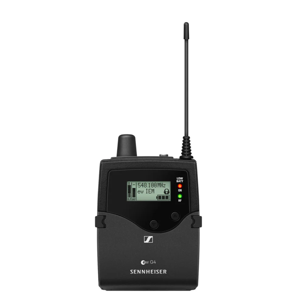 Sennheiser EK IEM G4-G Stereo Bodypack Receiver with IE4 Earbuds (566-608MH - Image 4