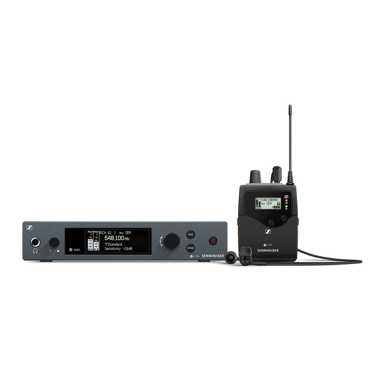 Sennheiser Evolution EW IEM G4 Wireless IEM System GB ( 606-648 MHz) - Image 4
