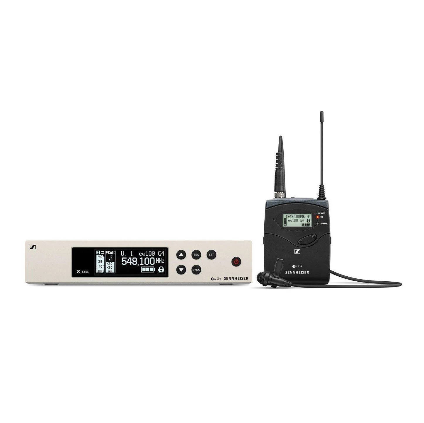 Sennheiser EW 100 G4-ME4 Evolution G4 Wireless Lavalier Microphone Set AS (520 - 558 MHz) - Image 2